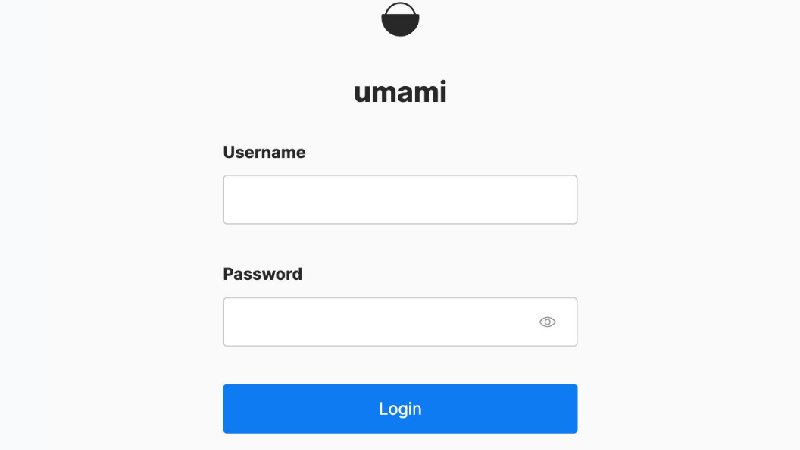 Umami 数据分析系统开源项目教程