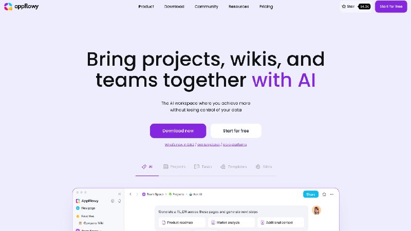 AppFlowy 企业协同系统开源项目教程