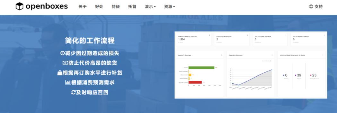 OpenBoxes医疗供应链