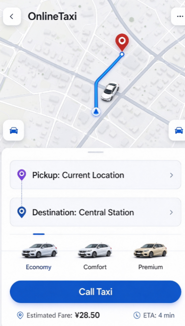 OnlineTaxi网约车调度
